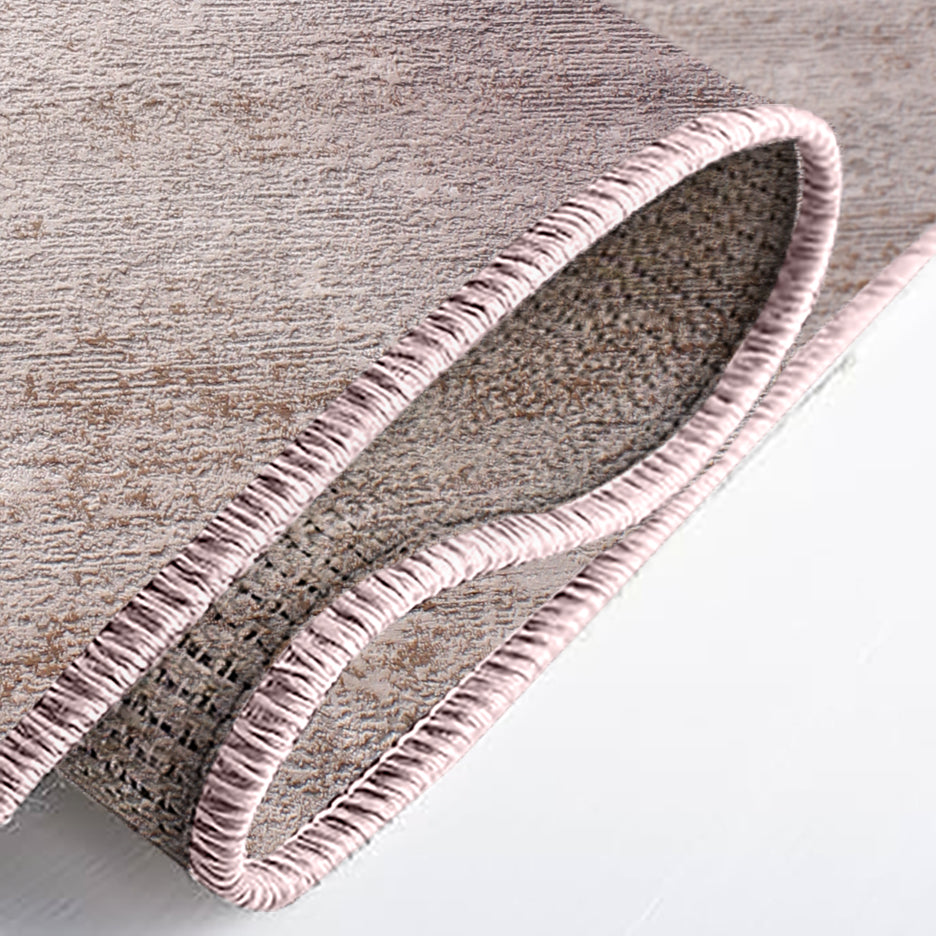 Turkish Minimalist Solid Texture Rug – 5x8 Feet