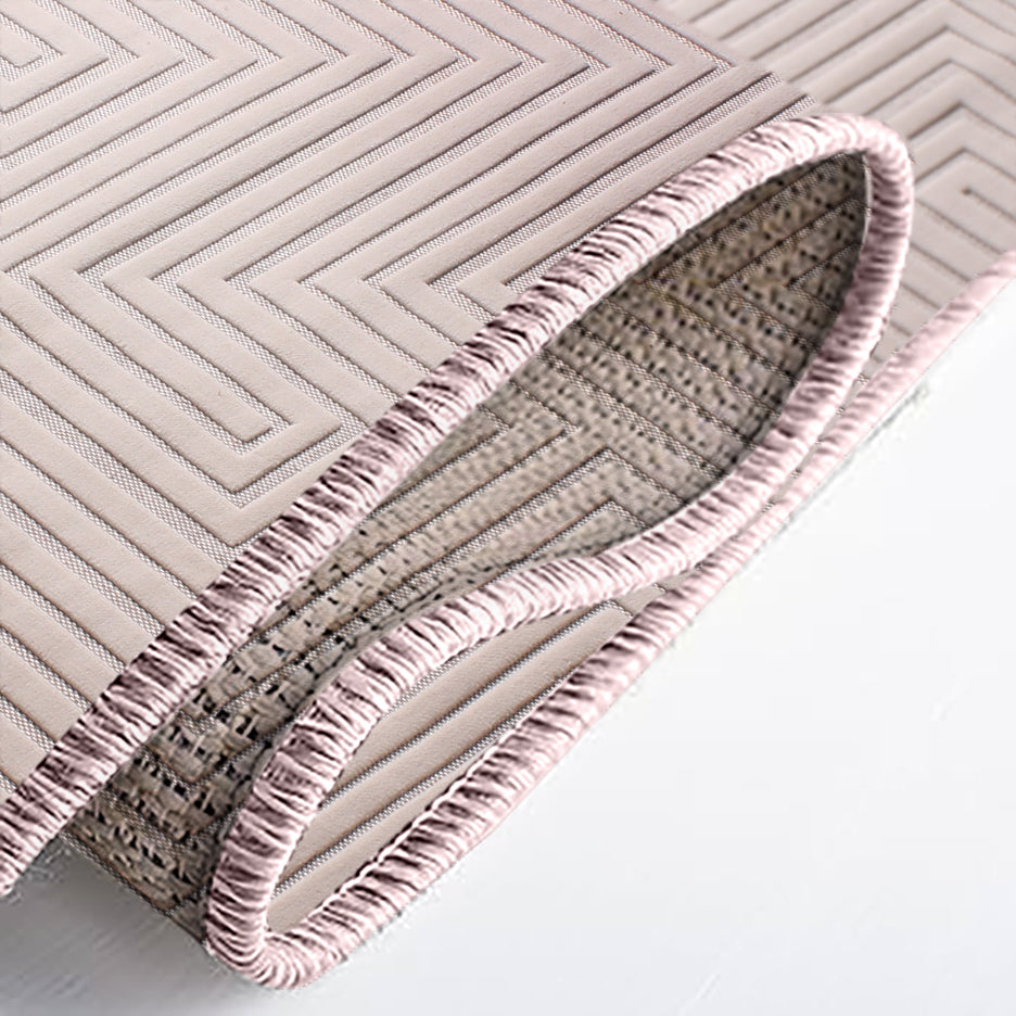 Turkish Modern Maze Pattern Rug – 5x8 Feet