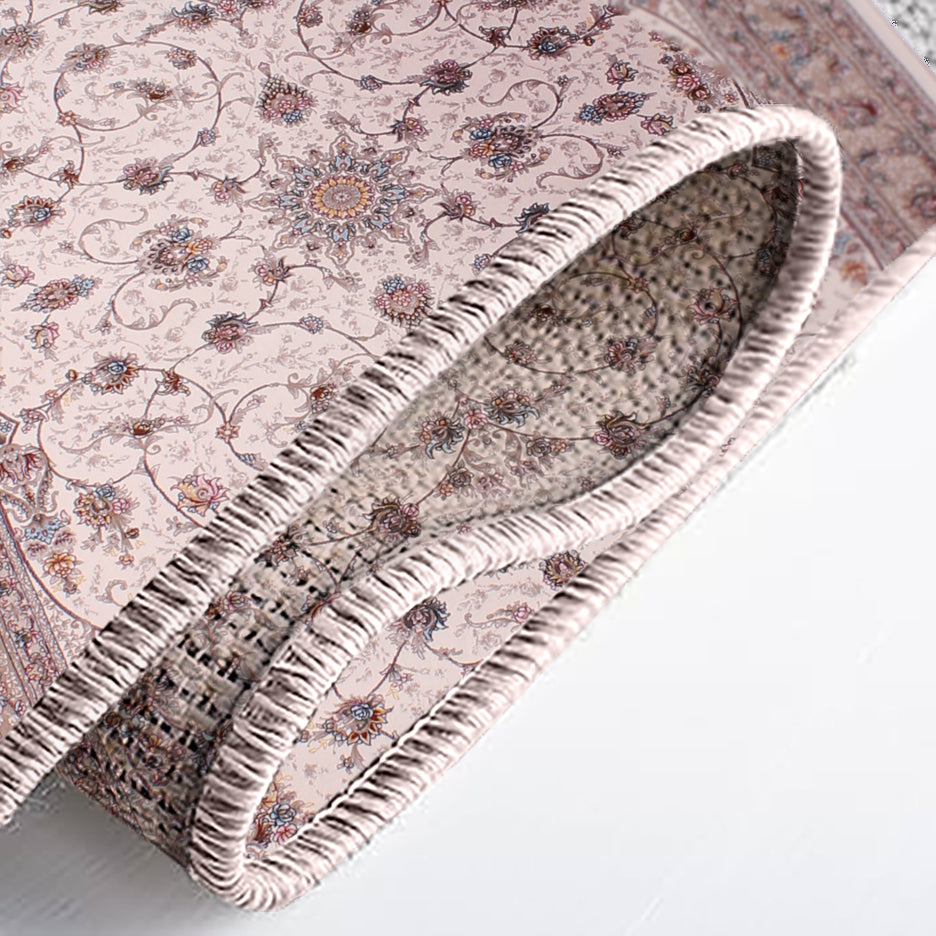 Elegant Floral Medallion Design Persian 5x8 Feet Area Rug