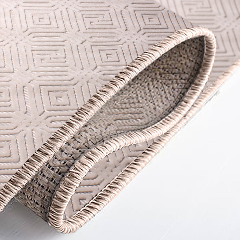 Modern Turkish Geometric Pattern Rug – 5x8 Feet