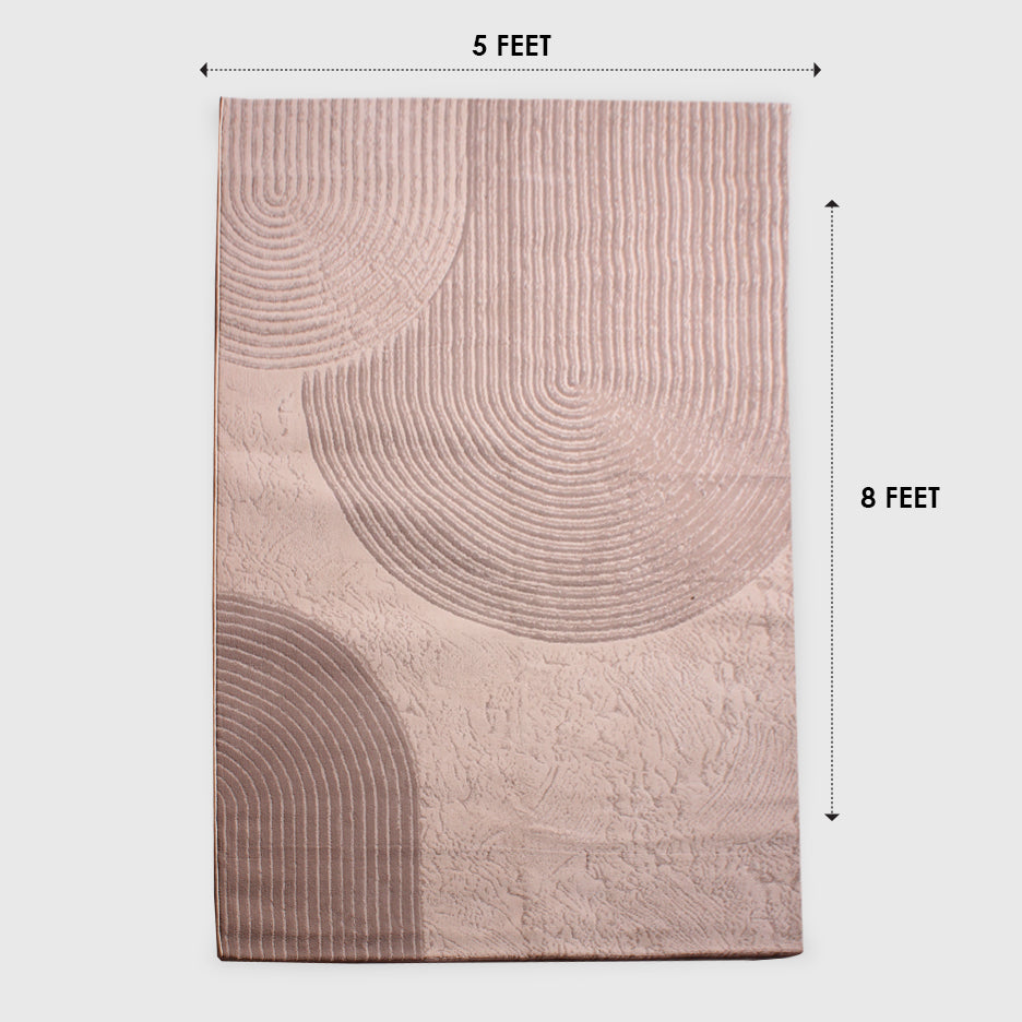 Elegant Turkish Modern Abstract Design Rug – 4x6 Feet