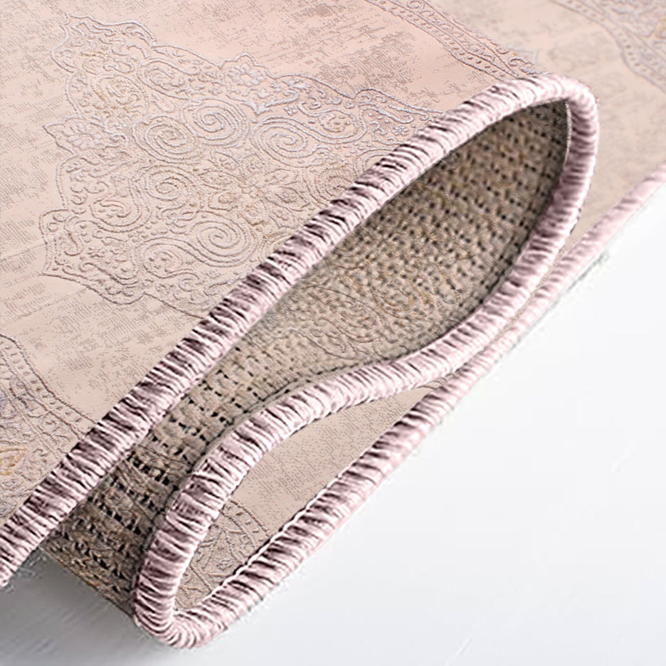 Luxury Turkish Classic Medallion Rug – 5x8 Feet