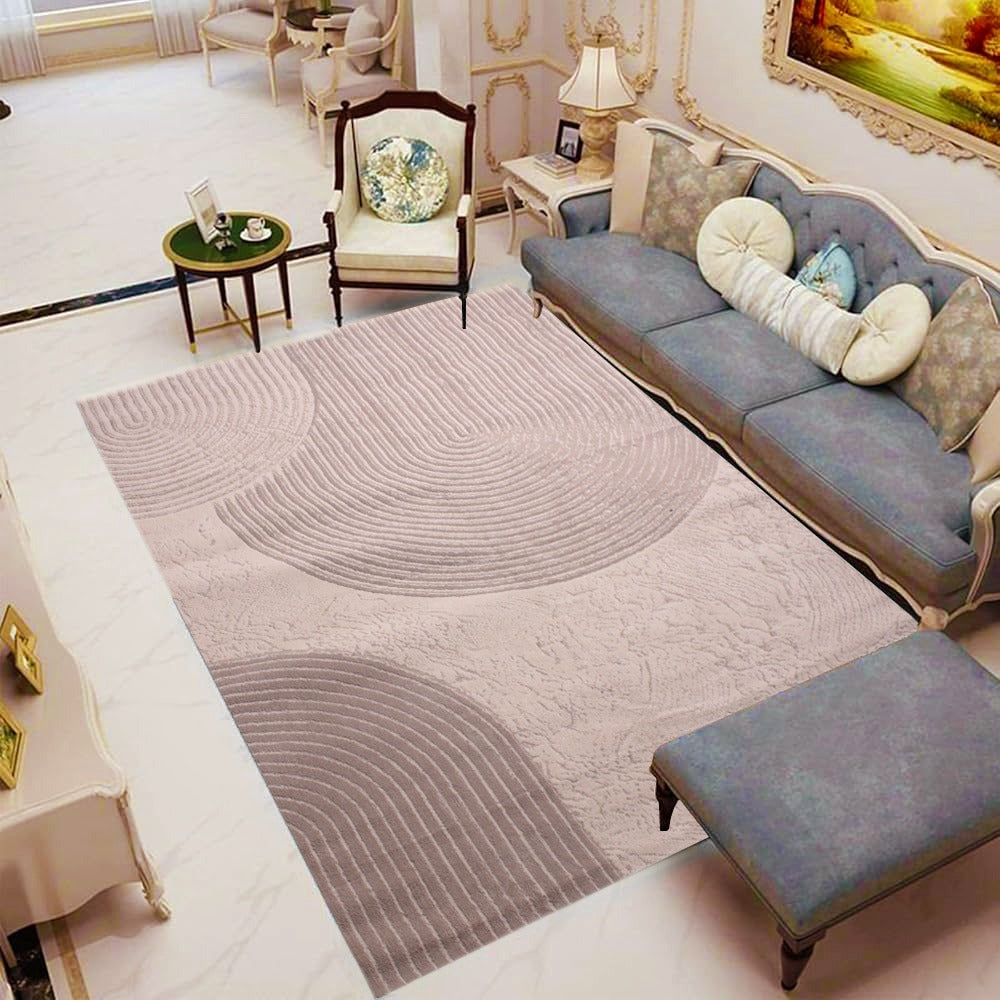 Elegant Turkish Modern Abstract Design Rug – 4x6 Feet