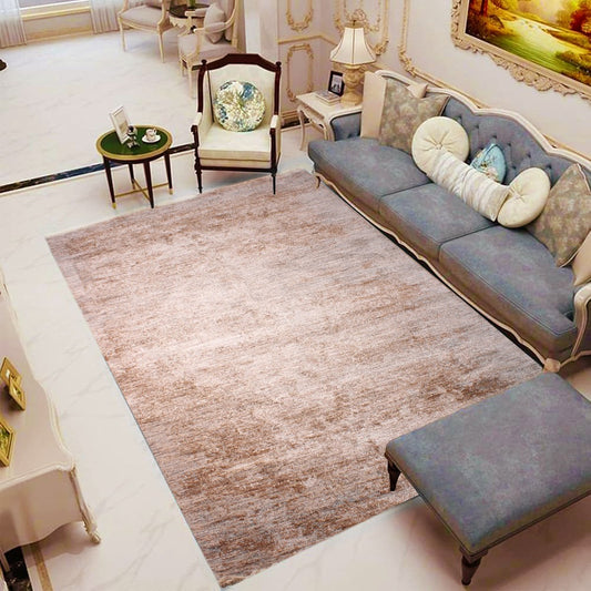 Turkish Modern Solid Texture Rug – 5x8 Feet