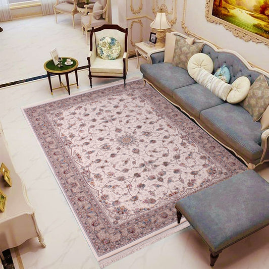Elegant Floral Medallion Design Persian 5x8 Feet Area Rug