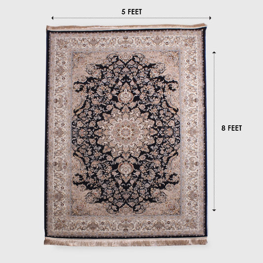 Traditional Persian medallion rug 5X8 Feet